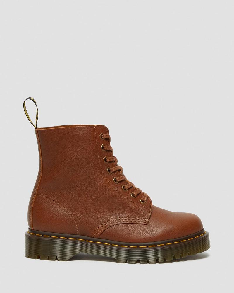 Dr Martens 1460 Pascal Bex Læder Snørestøvler Dame Brune | DK 176LIS